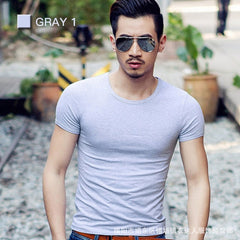 Fitness Gym Clothing Man Tops Tees T Shirt For Male - Metro Teeshirt